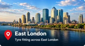 24/7 mobile tyre fitting and puncture repair in East London